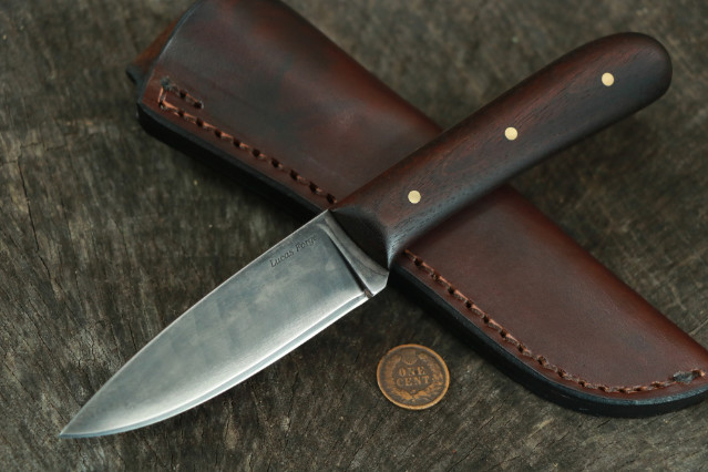 Frontier Knives, Lucas Forge, Belt Knife, Outdoor Knife, Hunting Knife