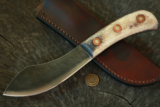 Vintage Nessmuk, Nessmuk Knife, Lucas Forge, Custom Hunting Knives, Historic Knife Design