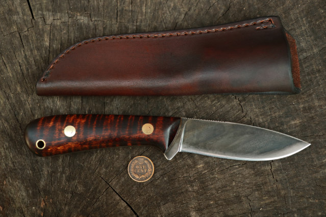 Whitetail, Whitetail Knife, Hunting Knives, Lucas Forge, Custom Hunting Knives, Handmade Hunting Knives