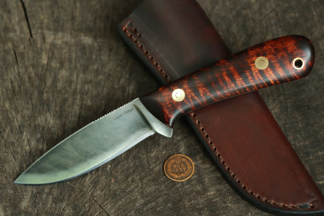 Whitetail, Whitetail Knife, Hunting Knives, Lucas Forge, Custom Hunting Knives, Handmade Hunting Knives