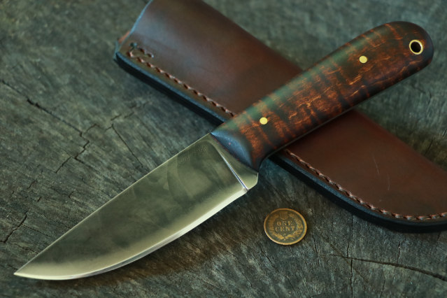 Powder River, Custom Hunting Knives, Lucas Forge, Handmade Knives, Trade Knife, Frontier Knives, Mountain Man Knife, Belt Knife, Camping Knife, Deer Knife