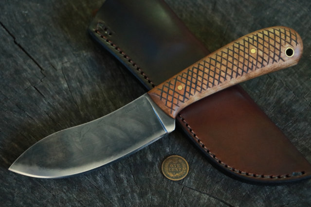 Nessmuk, Nessmuk Knife, Custom Hunting Knives, Lucas Forge, Handmade Knives, Frontier Knives