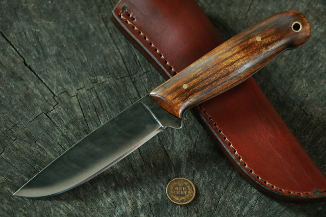 Bushcraft Knife, Camp Knife, Hunting Knife, Custom Hunting Knives, Lucas Forge