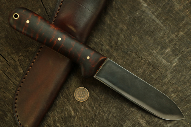 Lucas Forge, Lucas Forge Knives, Lucas Forge Kephart, Kephart, Kephart Knife, Custom Hunting Knives, Traditional Knife, Traditional Hunting Knife