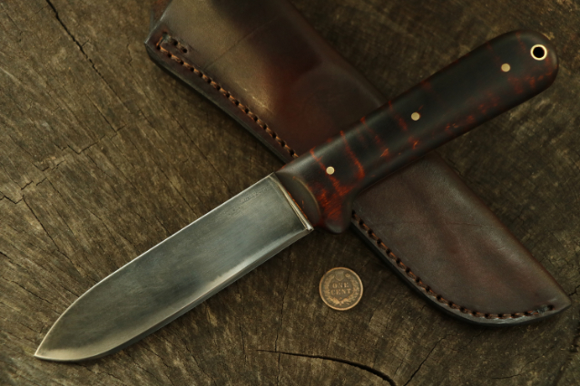 Lucas Forge, Lucas Forge Knives, Lucas Forge Kephart, Kephart, Kephart Knife, Custom Hunting Knives, Traditional Knife, Traditional Hunting Knife