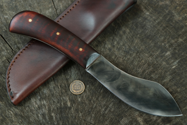 Nessmuk, Hunting Knife, Traditional Hunting Knife, Lucas Forge, Lucas Knives, Custom Nessmuk Knife