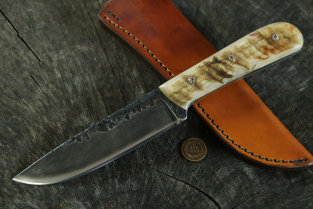 Ram's Horn, Sheephorn Knives, Powder Iver, Powder River Knife, Lucas Forge, Lucas Knives, Custom Hunting Knives, Hammer Forged Knives, Hand Forged Knives, Custom Forged Knife, Handmade Knife