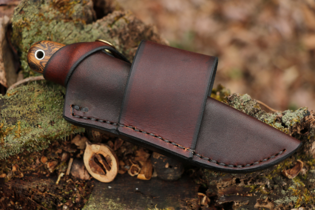 Custom Hunting Knives, Lucas Forge, Small Frontier, Frontier Knives, Custom Made Knives