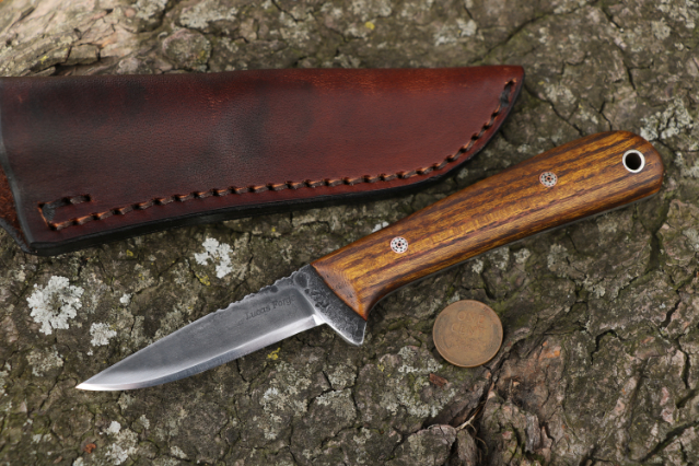 Custom Hunting Knives, Custom Trapping Knives, Lucas Forge, Hand Forged Knives, Handmade Knife, USA Knifemaker