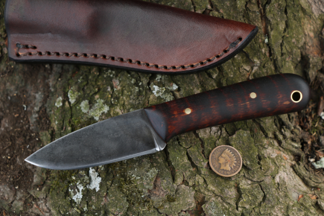 Frontier Knives, Frontier Knife, Lucas Forge, Lucas Knives, Custom Hunting Knives, Small Custom Knife