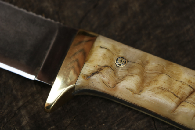 Classic Hunting Knife, Classic Hunter, Lucas Forge, Custom Hunting Knives, Traditional Hunting Knives, Heirloom Hunting Knives