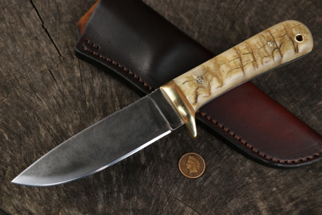 Classic Hunting Knife, Classic Hunter, Lucas Forge, Custom Hunting Knives, Traditional Hunting Knives, Heirloom Hunting Knives