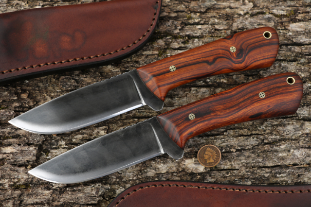 Elk River Hunter, Elk River Hunter Knife, Lucas Forge, Lucas Forge Hunting Knife, Custom Hunting Knife, Lucas Knives, Ironwood Knives