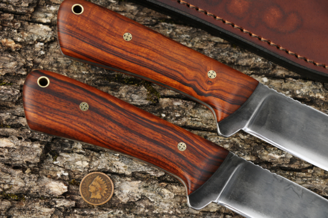 Elk River Hunter, Elk River Hunter Knife, Lucas Forge, Lucas Forge Hunting Knife, Custom Hunting Knife, Lucas Knives, Ironwood Knives