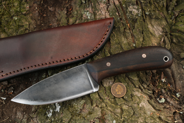Scout Knives, Lucas Knives, Lucas Forge Knives, Custom Hunting Knives, Handmade Outdoor Knives