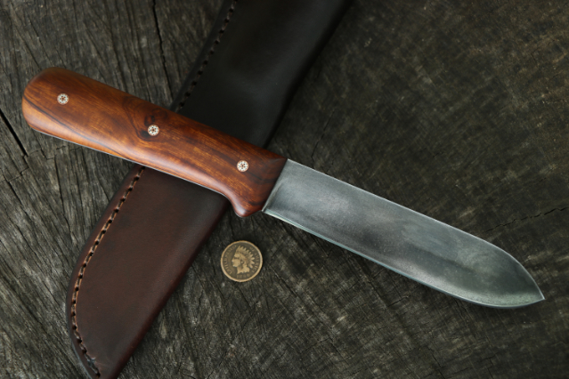 Vintage Kephart, Custom Kephart Knife, Lucas Forge, Custom Hunting Knives, Lucas Forge Kephart
