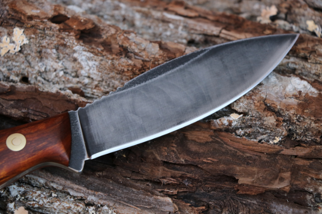 Custom 3V Knives, Lucas Forge, High Carbon Knives, Custom Hunting Knives, Jack Pine Special