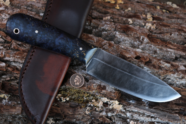Hammer Forged Knife, Lucas Forge, Custom Hunting Knives, Hunting Knife