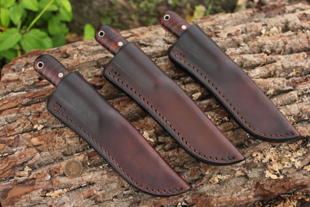 Trapper Knife, Lucas Forge, Custom Hunting Knives, Custom Trapping Knife, Custom Steak Knives, Custom Skinning Knife, Skinning Knife