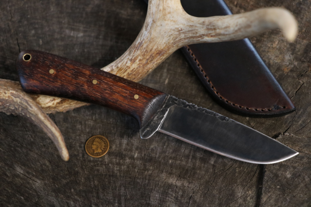 Elk River, Elk River Hunting Knife, Elk Hunting Knife, Lucas Forge Knives, Custom Hunting Knife, Deer Hunting Knife, Field Dressing Knife