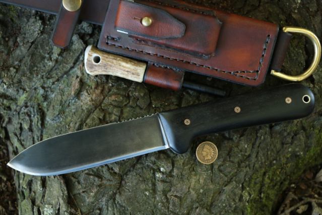 Trekker Sheath, Lucas Forge, Custom Hunting Knives, Lucas Forge Kephart, Kephart, Kephart Knives