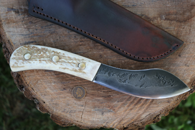 Sears Nessmuk, Custom Sears Nessmuk, Lucas Forge, Hunting Knives, Hammer Forged Hunting Knives, Forged Hunting Knives, Lucas Nessmuk