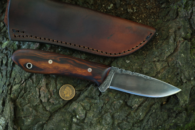 Packer, Pack Knife, Packer Knife, Lucas Forge, Custom Hunting Knives, Forged Knives, Forged Hunting Knife