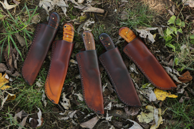 Custom Hunting Knives, Frontier Knives, Woodsman Knives, Outdoor Knives, Hunting Knives, Lucas Forge, Lucas Knives, Custom Knifemakers