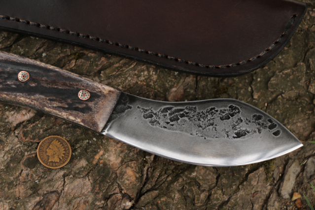 Lucas Forge, Custom Hunting Knives, Nessmuk, Vintage Nessmuk, Nessmuk Knives, Camping Knives, Forged Knives