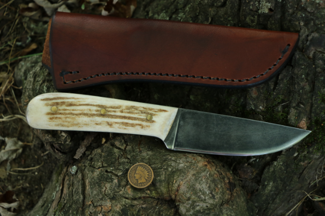 Trade Knife, Lucas Forge, Custom Hunting Knives