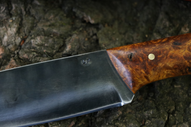 Trade Knife, Custom Hunting Knife, Historical Knife Design, Lucas Forge, Mountain Man Knife