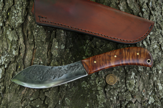 Vintage Nessmuk, Nessmuk, Lucas Forge, Custom Hunting Knives, Forged Knives, USA Made Knives