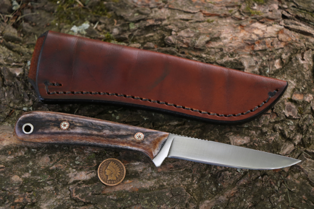 ProSkinner, Skinner Knife, Lucas Forge, Custom Hunting Knives, Custom Skinning Knife