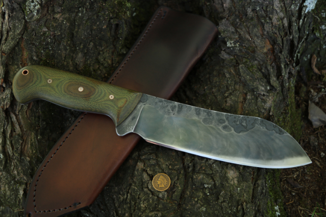 Survival Knife, Lucas Forge, Hunting Knife, Chopping Knife