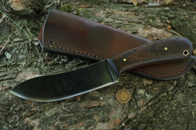 Lucas Forge, Nessmuk, Woodsman Knife, Nessmuk Knife, High Carbon Knives