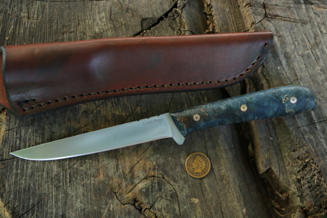 ProSkinner, Skinning Knife, Lucas Forge, Custom Hunting Knives, Custom Skinning Knife