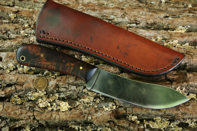 Woodsman Nessmuk, Nessmuk, Lucas Forge, Camp Knife, Historical Knife Designs, Custom Outdoor Knife