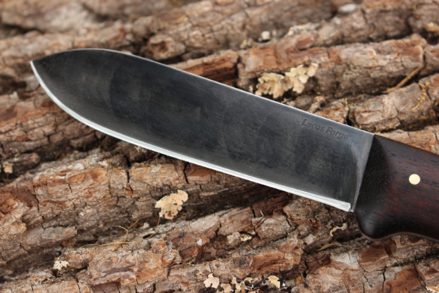 How to Care for High Carbon Knives, How to Sharpen a Knife, Lucas Forge, Custom Hunting Knives, High Carbon Knives