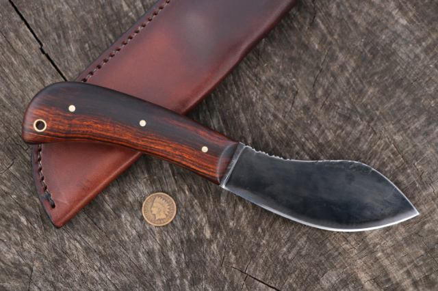 Nessmuk, Lucas Forge, Custom Hunting Knives, Reproduction Nessmuk Knife