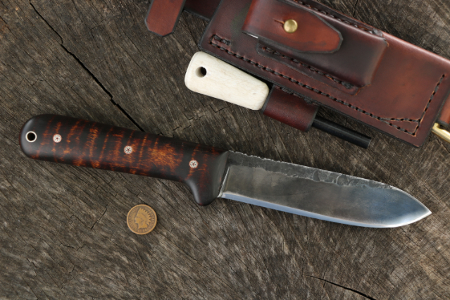 Lucas Forge, Lucas Forge Kephart, Kephart, Custom Kephart, Lucas Kephart, Hunting Knives, Forged Knives, USA Knifemaker