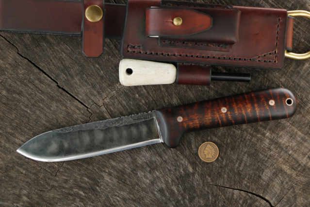 Lucas Forge, Lucas Forge Kephart, Kephart, Custom Kephart, Lucas Kephart, Hunting Knives, Forged Knives, USA Knifemaker