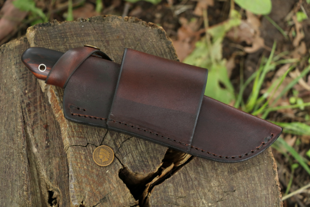 Packer Knife, Lucas Forge, Custom Hunting Knives, Outdoor Belt Knife, Pack Knife, Backpack Knife, Handmade Knives, Handcrafted Knives, USA Knifemaker