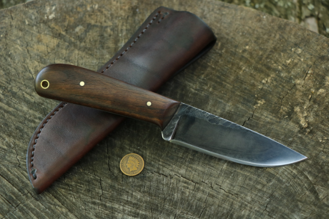 Powder River, Trade Knife, Custom Hunting Knives, Lucas Forge, Mountain Man Knife, Frontier Knives