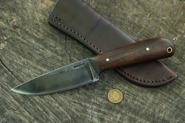 Powder River, Trade Knife, Custom Hunting Knives, Lucas Forge, Mountain Man Knife, Frontier Knives