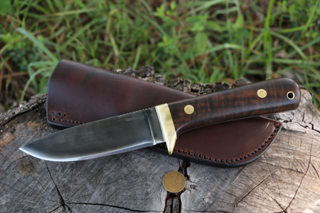 Classic Hunter, Hunting Knife, Lucas Forge, Custom Knives