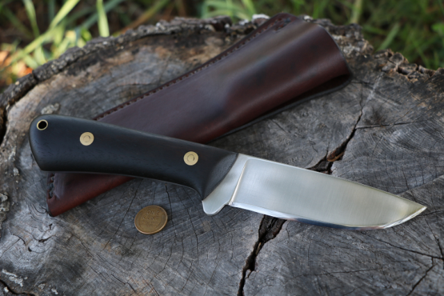 Elk River Hunter, Hunting Knife, Field Dressing Knife, Custom Hunting Knife, Stainless Hunting Knife, Lucas Forge