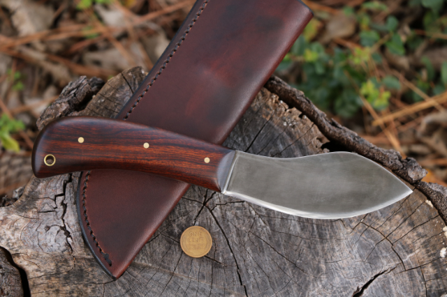 Nessmuk Knife, Lucas Forge, Custom Hunting Knives