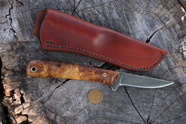 ProSkinner, Skinning Knife, Custom Skinning Knife, Lucas Forge, Hunting Knives, Custom Hunting Knives