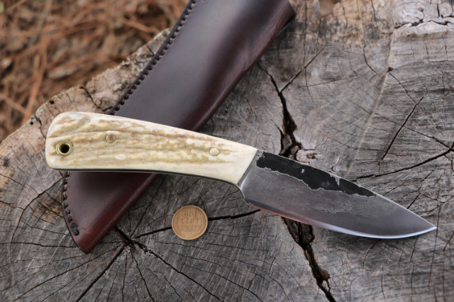 Hand Forged Knives, Belt Knives, Trail Knives, Frontier Knives, Handmade Knives, USA Made Knives, Lucas Forge, Custom Hunting Knives