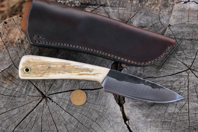 Hand Forged Knives, Belt Knives, Trail Knives, Frontier Knives, Handmade Knives, USA Made Knives, Lucas Forge, Custom Hunting Knives